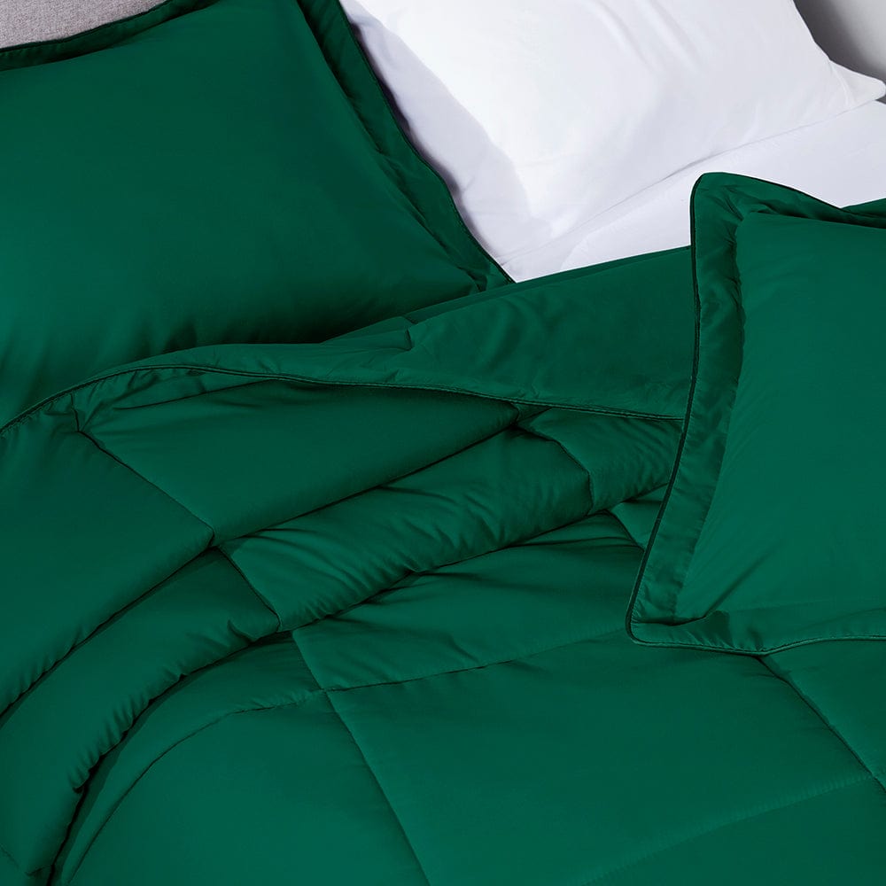 Emerald Green Oversized Comforter Set