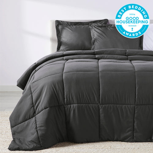 Graphite Gray Oversized Comforter Set