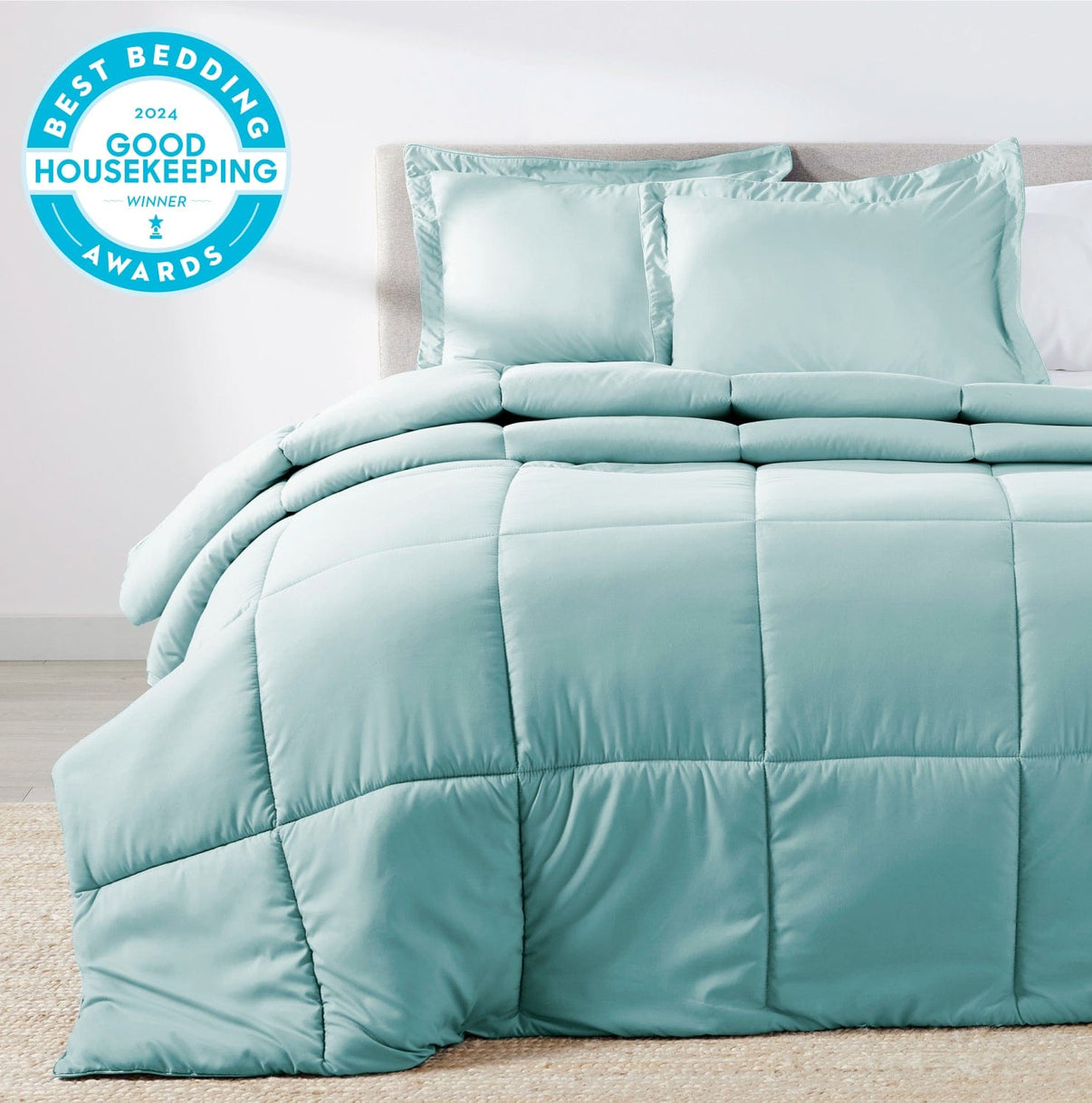 Beach Blue Oversized Comforter Set