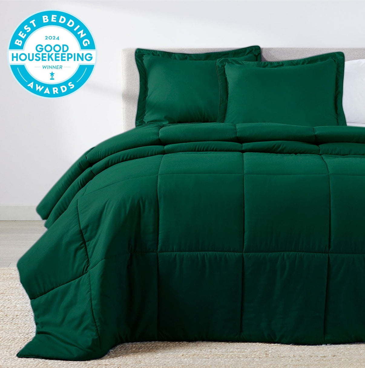 Emerald Green Oversized Comforter Set