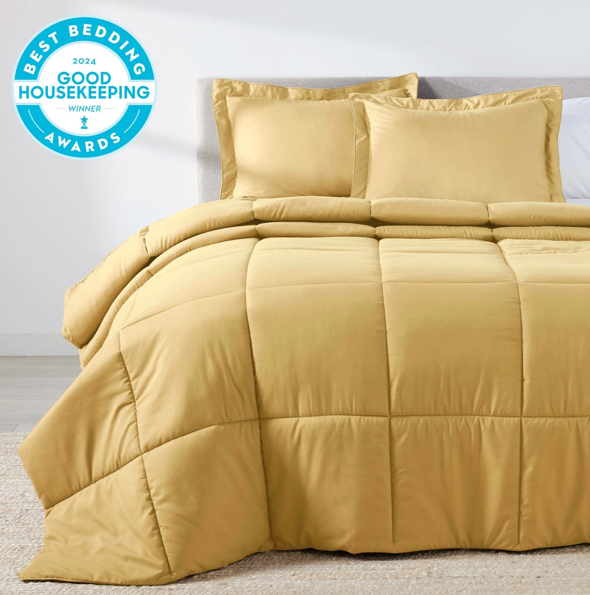 Harvest Gold Oversized Comforter Set