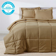 Light Mocha Oversized Comforter Set