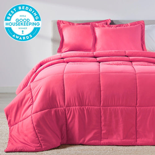 Passion Pink Oversized Comforter Set