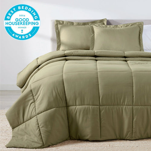 Sage Green Oversized Comforter Set