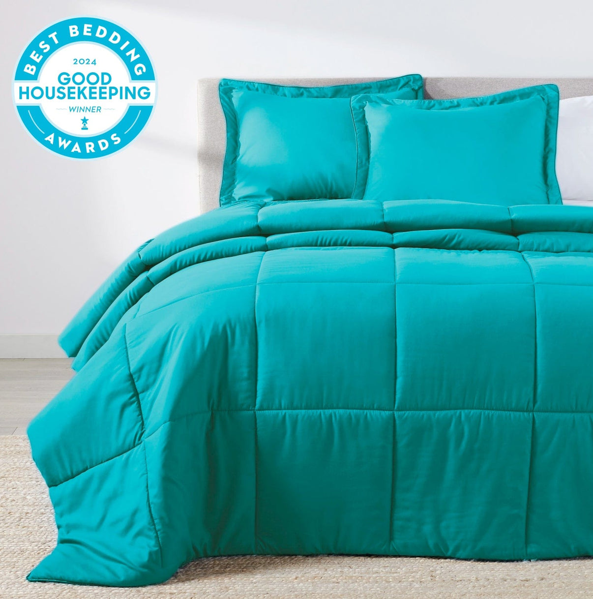 Tiki Turquoise Oversized Comforter Set