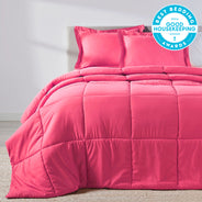 Passion Pink Oversized Comforter Set